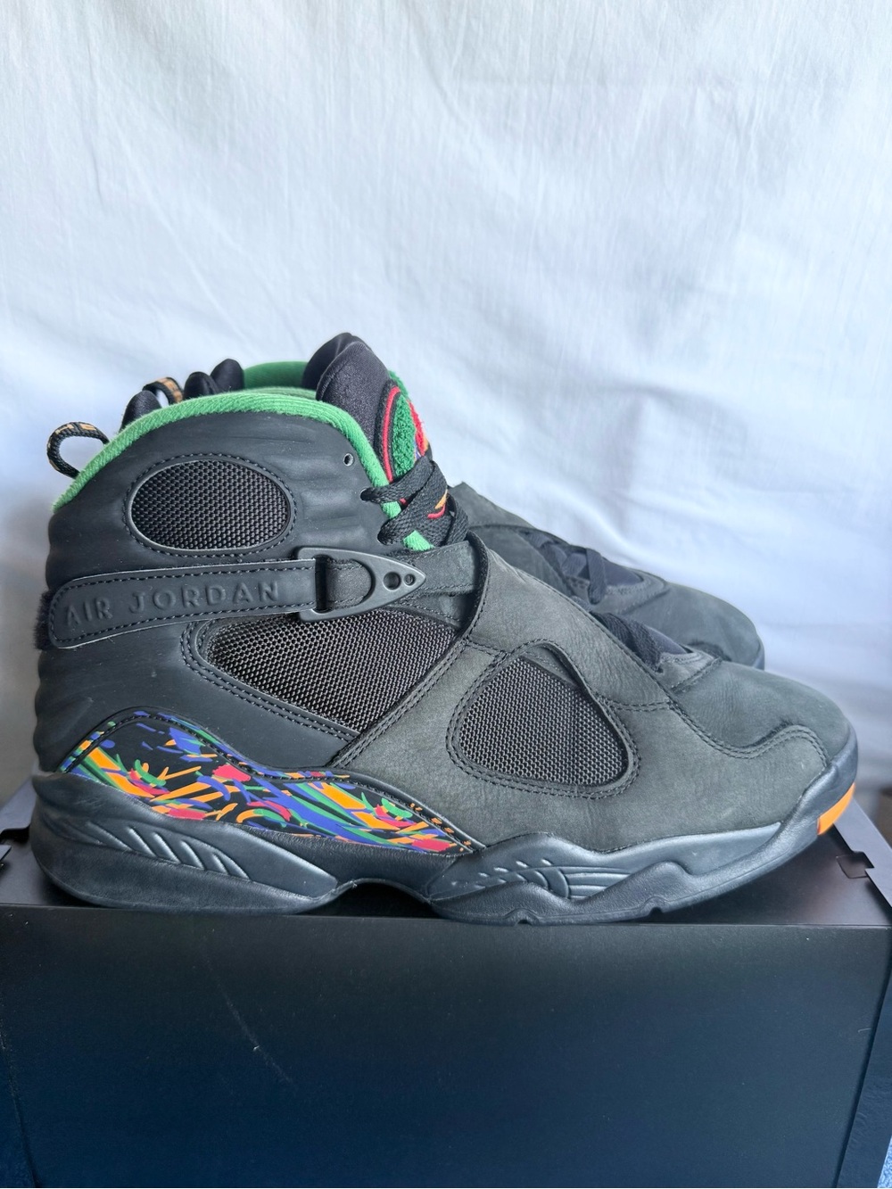 AUTHENTIC Jordan 8 Retro Tinker Air Raid size 10.5 305381-004 2018 PRE-OWNED